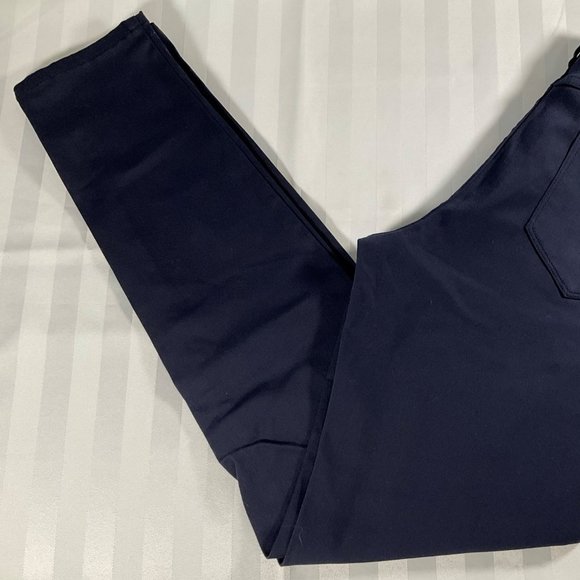 Navy Curvy Skinny Jeans w/ Full Front/Back Pockets - Picture 2 of 3